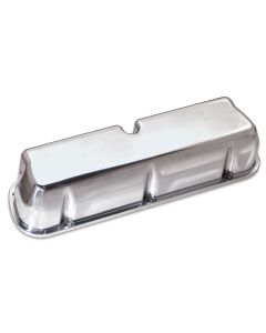 Moroso Ford Small Block Valve Cover - Extra Tall - No Logo - Polished Aluminum - Pair - 68450