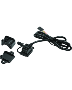 Kuryakyn USB Power Port Universal Charger Satin Black - 1703