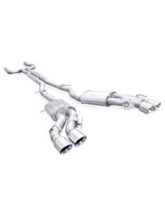 Stainless Works 2016-18 Cadillac CTS-V Sedan Catback System Resonated X-Pipe Dual-Mode Mufflers - CTSV16CB