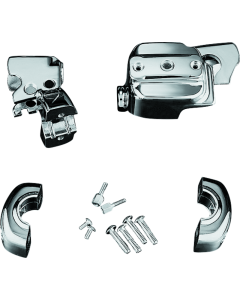 Kuryakyn Brake & Clutch Control Dress-Up Kit Single Disc Front Brakes 96-14 - 9126