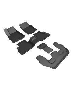 3D MAXpider 22-24 Jeep Grand Cherokee (Wl) L 6-Seat Kagu Black R1 R2 R3 - L1JP02701509