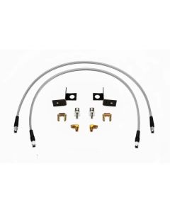 Wilwood Flexline Kit 30 inch -3 3/8-24 IF 1/8 NPT 90 Degree - 220-14111