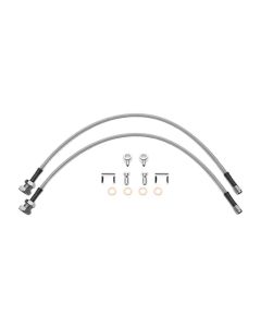 Wilwood Flexline Kit 24in 7/16-20in Banjo - 5/8-26in Male Bulkhead (Fits D52 Caliper) - 220-15868