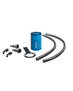 Volant 14-19 Chevrolat Silverado 1500 3oz Aluminum Oil Catch Can w/Mounting Bracket - Blue - VOLA-VC0001