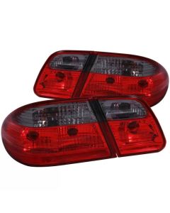 ANZO 1996-2002 Mercedes Benz E Class W210 Taillights Red/Smoke G2 - 221207