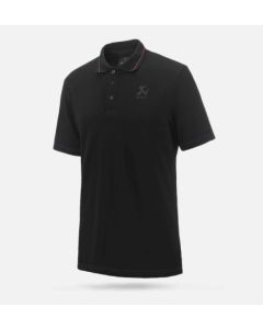 Akrapovic Corpo Polo Black Mens - XXL - 802135