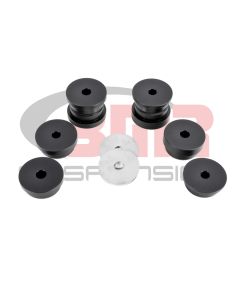 BMR 15-17 S550 Mustang Rear Cradle Bushing Kit (Delrin) - Black - BK048