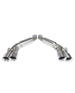 Kooks 2016 + Chevrolet Camaro SS 3in Axle Back Exhaust System w/ Mufflers and Polished Quad Tips - 22606250