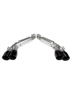 Kooks 2016 + Chevrolet Camaro SS LT1 3in Axle Back Exhaust System w/ Mufflers and Black Quad Tips - 22606260