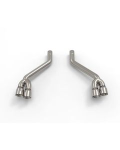 Kooks 2016 + Chevrolet Camaro SS 3in Axle Back Muffler Delete Exhaust System w/ Polished Quad Tips - 22606270