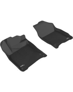 3D MAXpider 2016-2020 Honda Civic Kagu 1st Row Floormat - Black - L1HD07411509