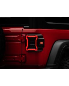 Raxiom 18-22 Jeep Wrangler JL LED Tail Lights- Black Housing (Smoked Lens) - J133942-JL