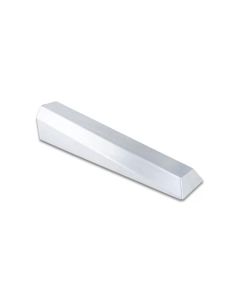 Vibrant I/C End Tank 4.5in Wide 22in Long 3in Tall Use w/ Vertical I/C Core 12853 - 5052 Aluminum - 22853