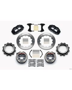 Wilwood Forged Dynalite Rear Parking Brake Kit - Plain Face Rotor - Black- WILW-140-12435