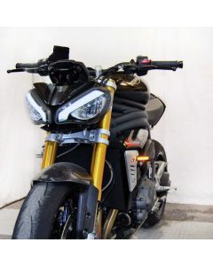 New Rage Cycles 21+ Triumph Speed Triple 1200 RS Front Turn Signals - TRIPLE-FB