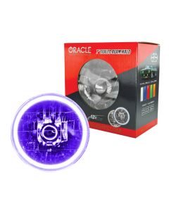 Oracle Pre-Installed Lights 7 IN. Sealed Beam - UV/Purple Halo - 6905-007