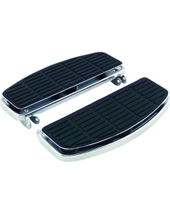 Bikers Choice 66-84 FL Chrome Late Style Floorboards Replaces H-D 50603-74TA - 490336