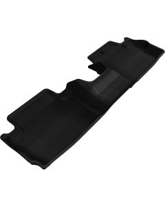 3D MAXpider 2013-2017 Honda Accord Coupe Kagu 2nd Row Floormats - Black - L1HD04921509