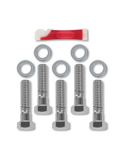 Performance Machine 00-Up HD Bolt Set Pulley - Chrome - 0109-0055-CH