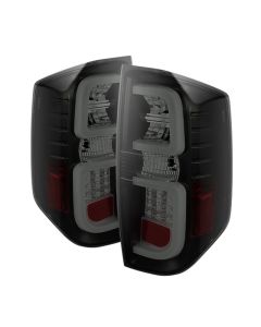 Spyder Toyota Tundra 2014-2016 Light Bar LED Tail Lights Black Smoke ALT-YD-TTU14-LED-BSM - 5080202