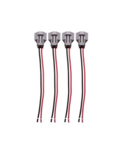 BLOX Racing Injector Pigtail Denso Female - Set Of 4 - BXFU-00604-DE-4