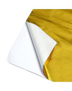 Mishimoto Gold Reflective Barrier w/ Adhesive Backing 12 inches x 24 inches - MMHP-GRB-1224