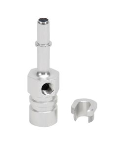 Russell Performance EFI Adapter Fitting 3/8in SAE Quick Disc Male to 3/8in SAE Quick Disc Female - 640730