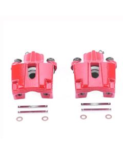 Power Stop 03-11 Ford Crown Victoria Rear Red Calipers w/o Brackets - Pair - S4850