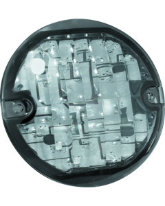 Kuryakyn LED Front Turn Signal Conversion Flat Style Insert Amber Lens - 5441
