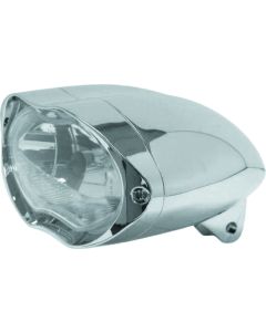 Bikers Choice Chrome Sunray Headlight Bottom Mount Universal Custom 55/60W H4 - 482821