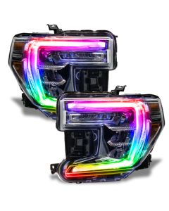 Oracle 19-21 GMC Sierra 1500 RGB+W Headlight DRL Upgrade Kit - ColorSHIFT w/o Cntrl - 1287-334