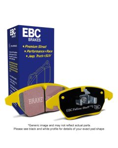 EBC 19+ Ford Edge ST w/o Performance Brake Package 2.7 Twin Turbo Yellowstuff Front Brake Pads - DP43100R