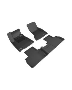 3D Maxpider 17-18 Maserati Levante Kagu Floor Mat- Black R1 R2 - L1MR00401509