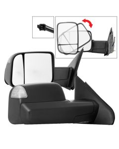 xTune Dodge Ram 02-09 G2 Manual Extendable / Manual Heated Mirror - MIR-DRAM02S-G2-MA-SET - 9939860