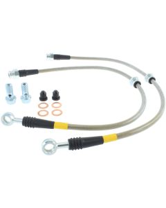 StopTech 06-12 Mitsubishi Eclipse Stainless Steel Front Brake Lines - 950.46006
