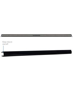 Borne Off-Road Light Bar Cover Single Row 50in Black - BNLT-COV-SS50BK