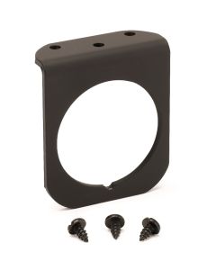 Autometer 2-1/16in Black 1-Hole Gauge Panel - 2236