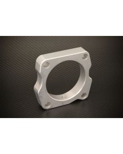 Torque Solution Throttle Body Spacer (Silver): Acura TL 2004-2007 - TS-TBS-003-1