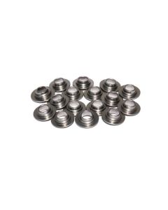 COMP Cams 7 Degree Tool Steel Valve Spring Retainer Set for 7228/7230 Conical Springs, 16 Pieces - 1774-16