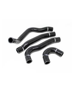 Torque Solution 08-15 Mitsubishi Evolution X Silicone Radiator Hose Kit - Black - TS-EVX-434BK