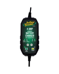 Battery Tender 6V/12V 4A Lead Acid & Lithium Selectable Battery Charger - 022-0209-BT-WH