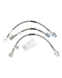 Russell Performance 94-95 Ford Mustang GT (Front & Rear Center Hose) Brake Line Kit - 693020