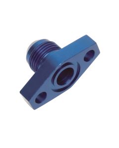 Russell Performance -10 AN Blue Oil Drain to Male Fitting (Includes Viton O-ring) - 697070