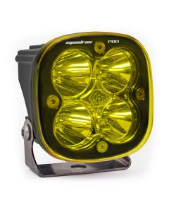 Baja Designs Squadron Pro Spot Pattern Black LED Light Pod - Amber - 490011