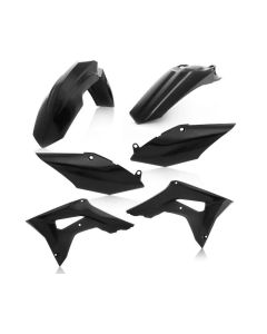 Acerbis Plastic Kit Black Honda CRF450R 17-18- ACER-2630690001