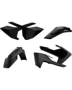 Acerbis Plastic Kit Black Husqvarna FE250 17-19- ACER-2634020001