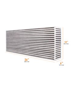 Mishimoto Universal Air-to-Air Intercooler Core - 26in / 12in / 4in - MMUIC-03