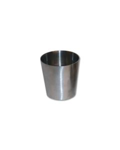 Vibrant 4.0in x 2.0in 304 Stainless Steel Straight Reducer - 2693