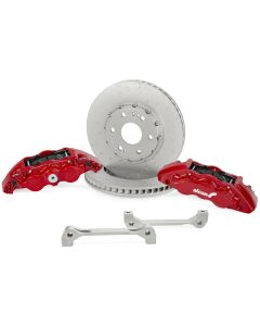 Alcon 19+ Silverado/Sierra 20+ Suburban/Tahoe/Yukon 355x33mm 6-Piston Caliper FRT Brake Kit - Red - BKF1559BF58