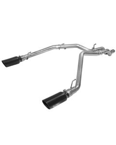 aFe MACHForce XP DPF-Back Exhaust 3in SS w/ 5in Black Tips 2014 Dodge Ram 1500 V6 3.0L EcoDiesel - 49-42045-B